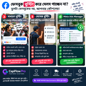 ফেসবুক বুস্টিং করে সেলস পাচ্ছেন না? ভুলটা ফেসবুকের নয়, আপনার কৌশলের!