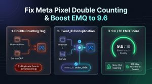 Fix Meta Pixel Double Counting and Event_ID Deduplication to Boost Event Match Quality (EMQ) to 9.6 in WooCommerce