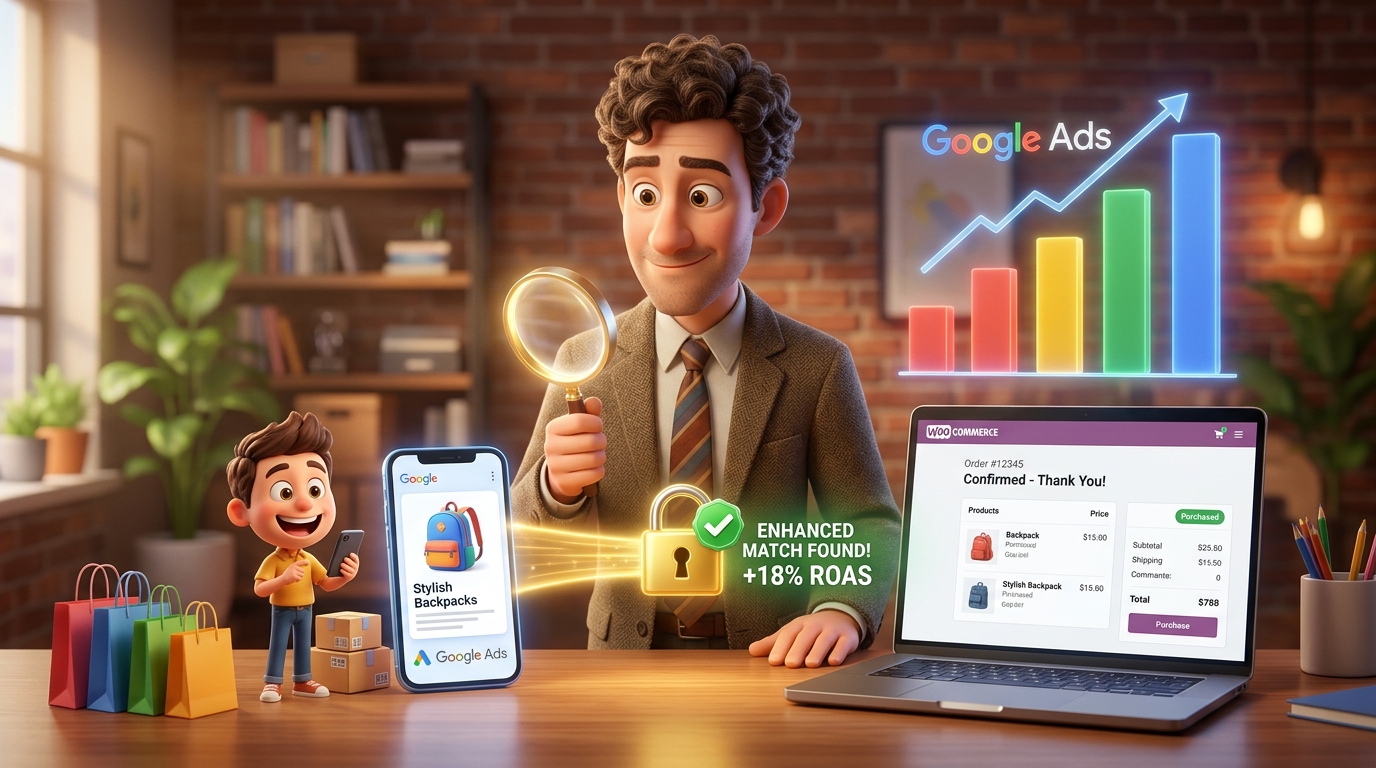 How to Setup Google Ads Enhanced Conversions in WooCommerce Without GTM (2026 Guide)